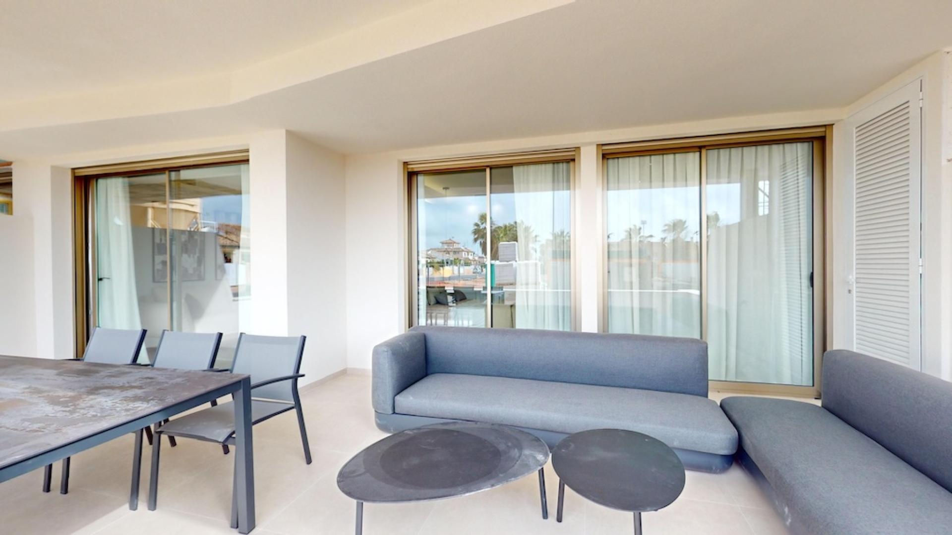 2 sypialnia Mieszkanie z balkonem W Lomas De Cabo Roig - Nowa konstrukcja in Medvilla Spanje