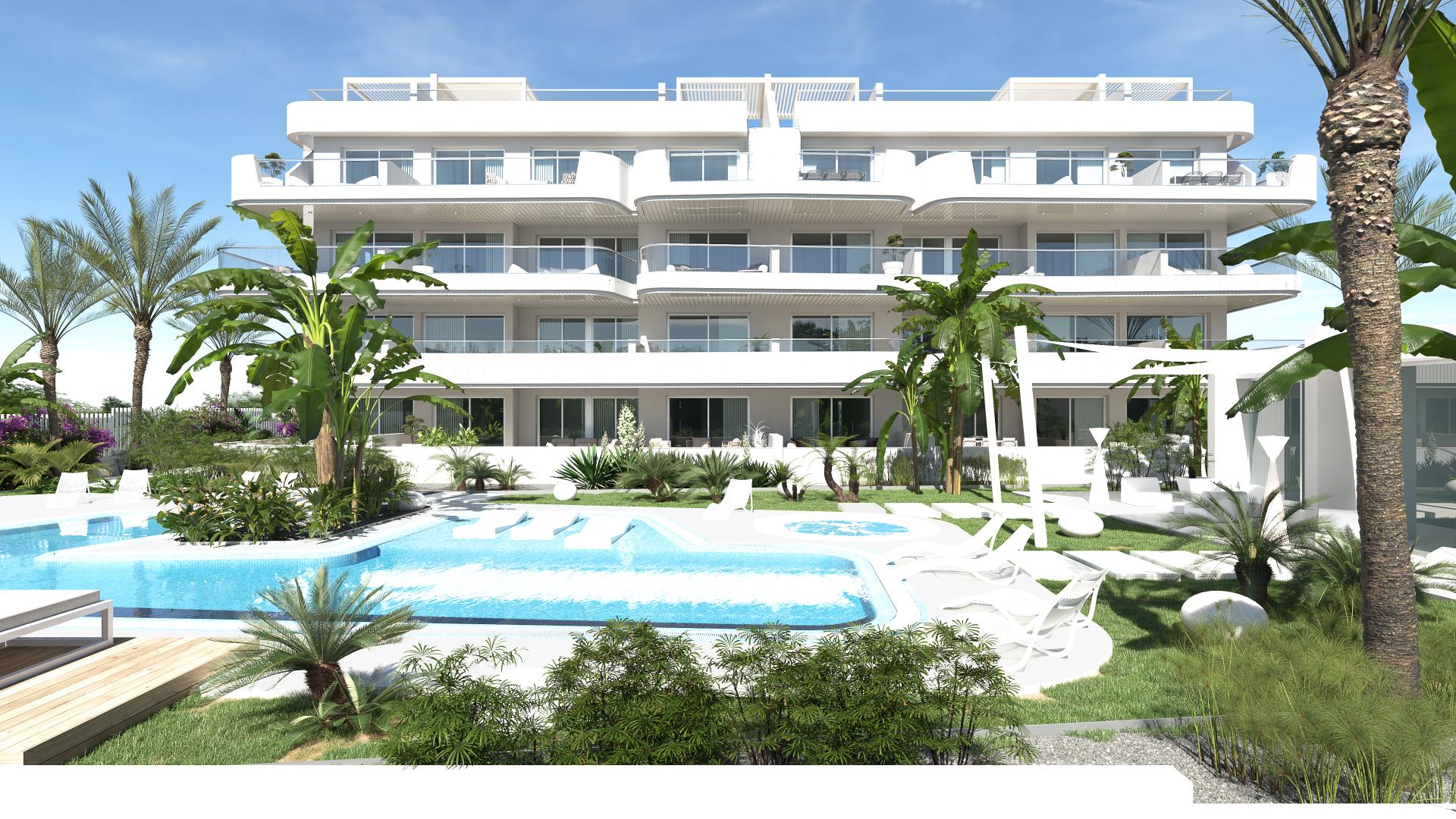 2 sypialnia Mieszkanie z tarasem na dachu W Lomas De Cabo Roig - Nowa konstrukcja in Medvilla Spanje
