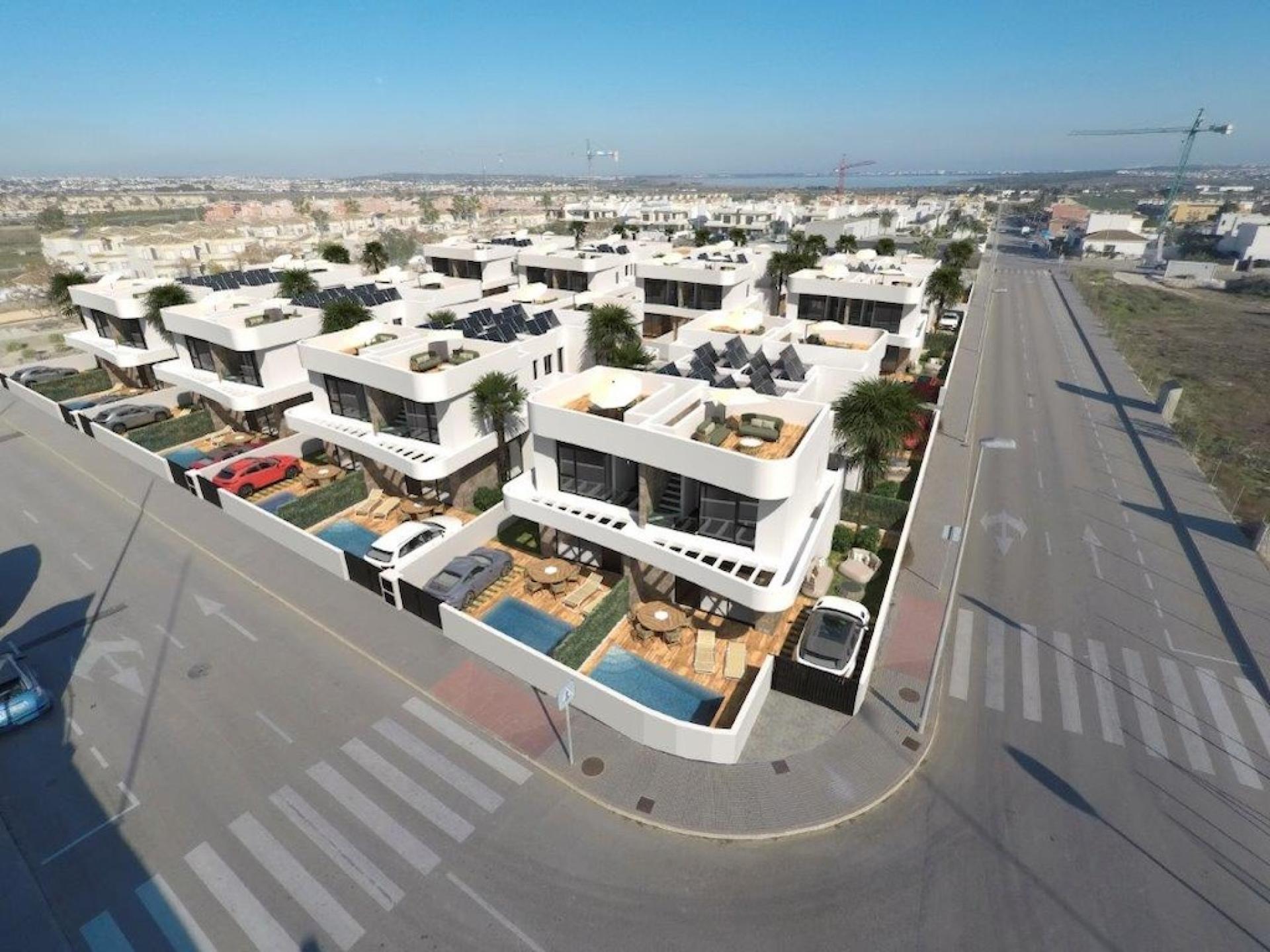 3 !bedroom Segment w zabudowie bliźniaczej ! EN Los Montesinos in Medvilla Spanje