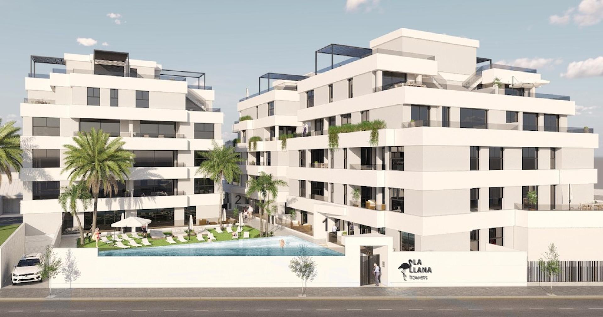 2 sypialnia Mieszkanie z balkonem W San Pedro Del Pinatar - Nowa konstrukcja in Medvilla Spanje