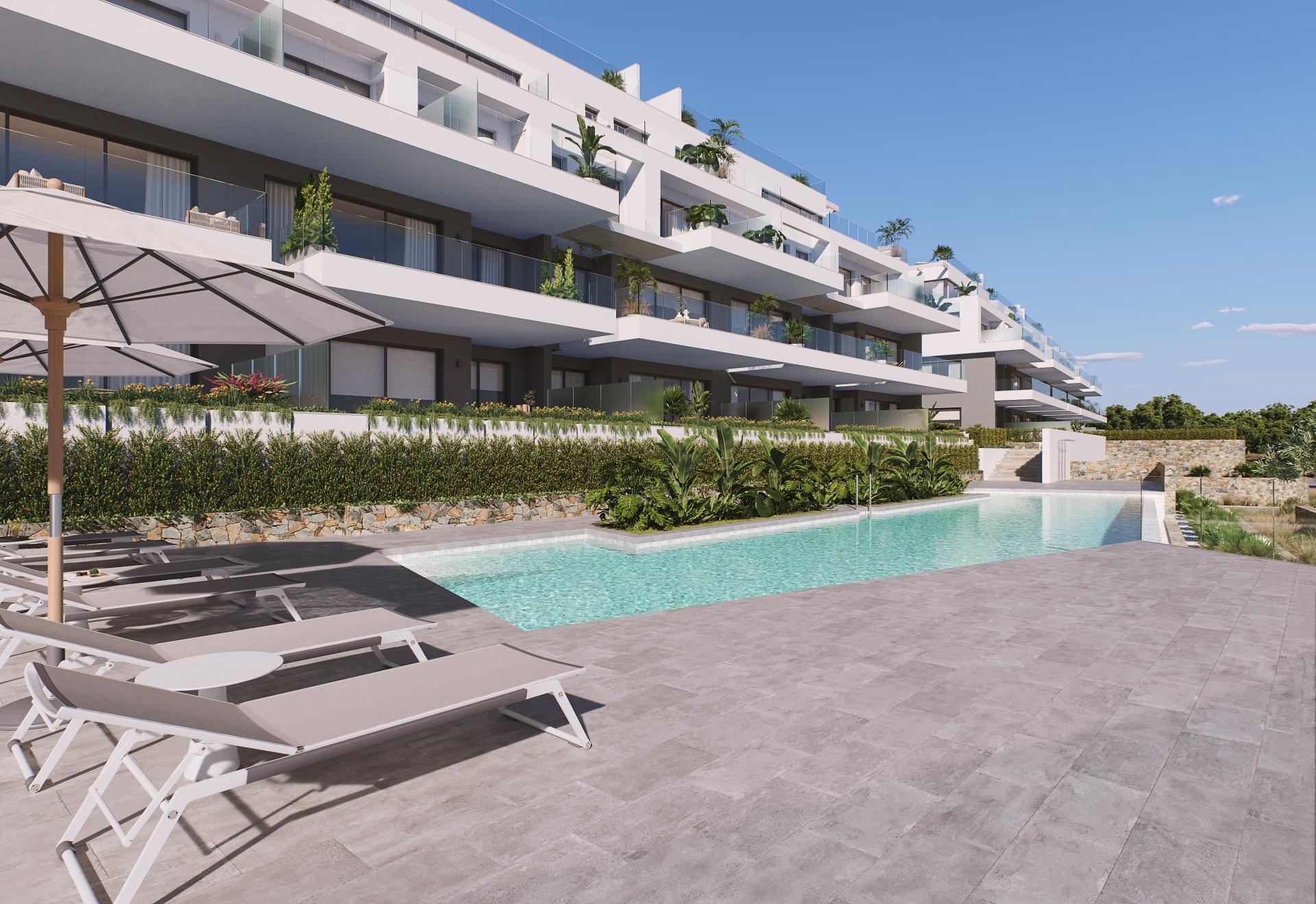 2 sypialnia Mieszkanie z balkonem W Las Colinas Golf - Nowa konstrukcja in Medvilla Spanje