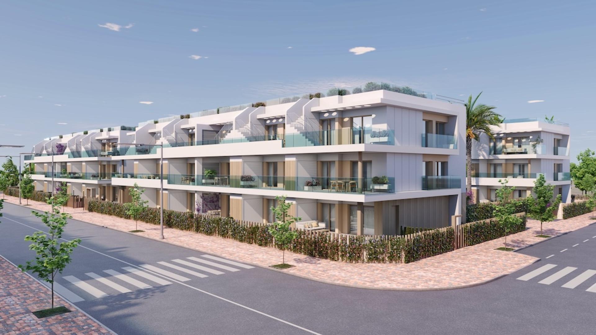 Nowe apartamenty na parterze Pilar de la Horadada, Costa Blanca Południe in Medvilla Spanje