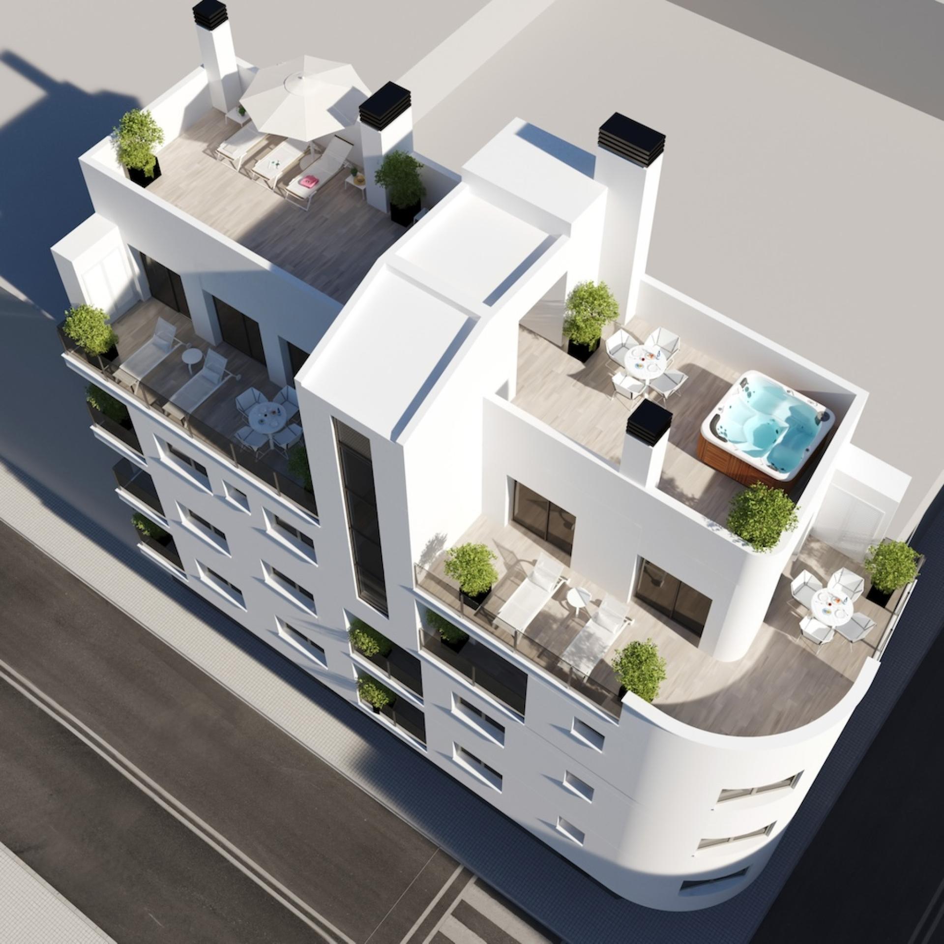1 sypialnia Mieszkanie z balkonem W Torrevieja - Nowa konstrukcja in Medvilla Spanje