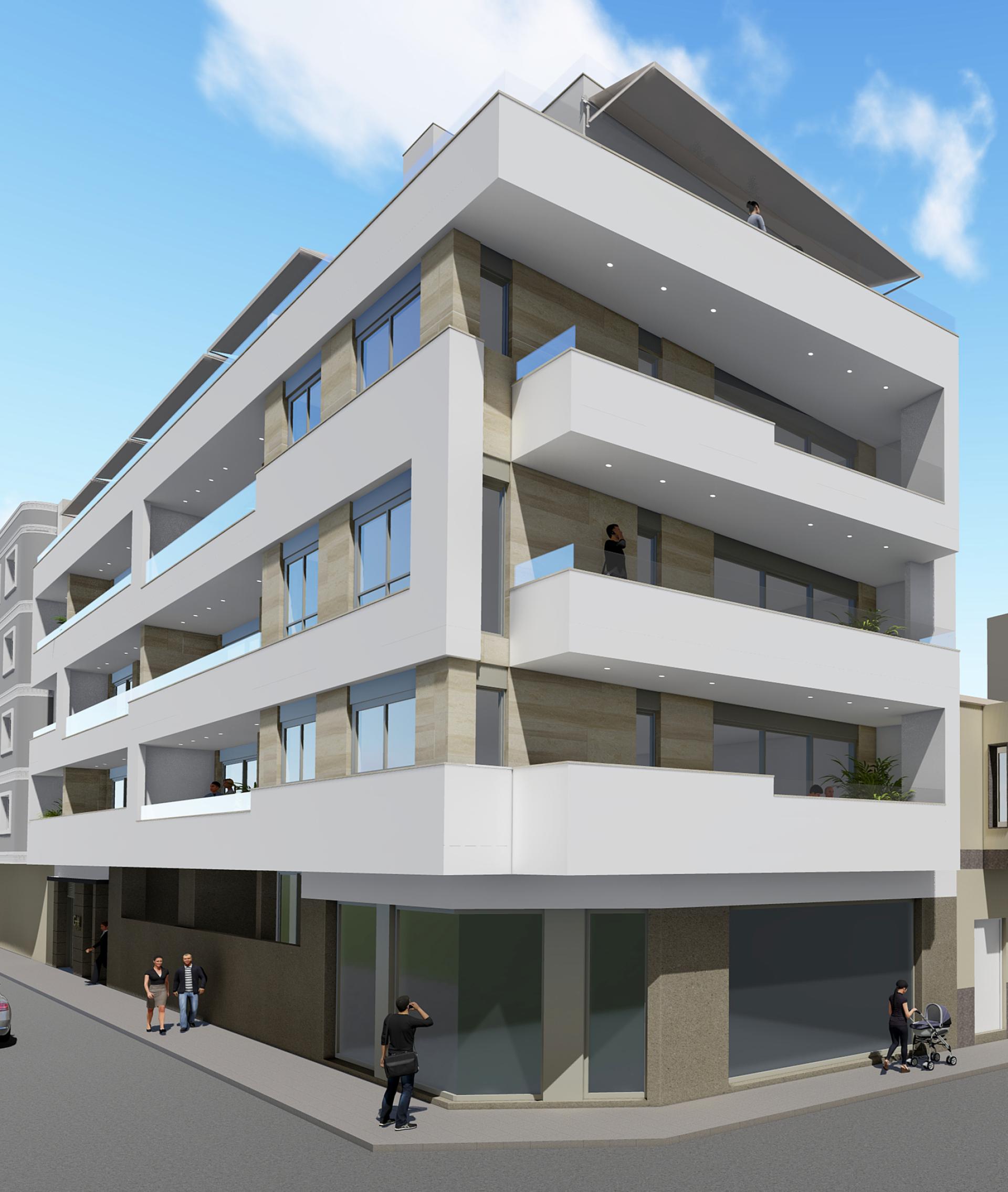 2 sypialnia Mieszkanie z balkonem W Torrevieja - Nowa konstrukcja in Medvilla Spanje