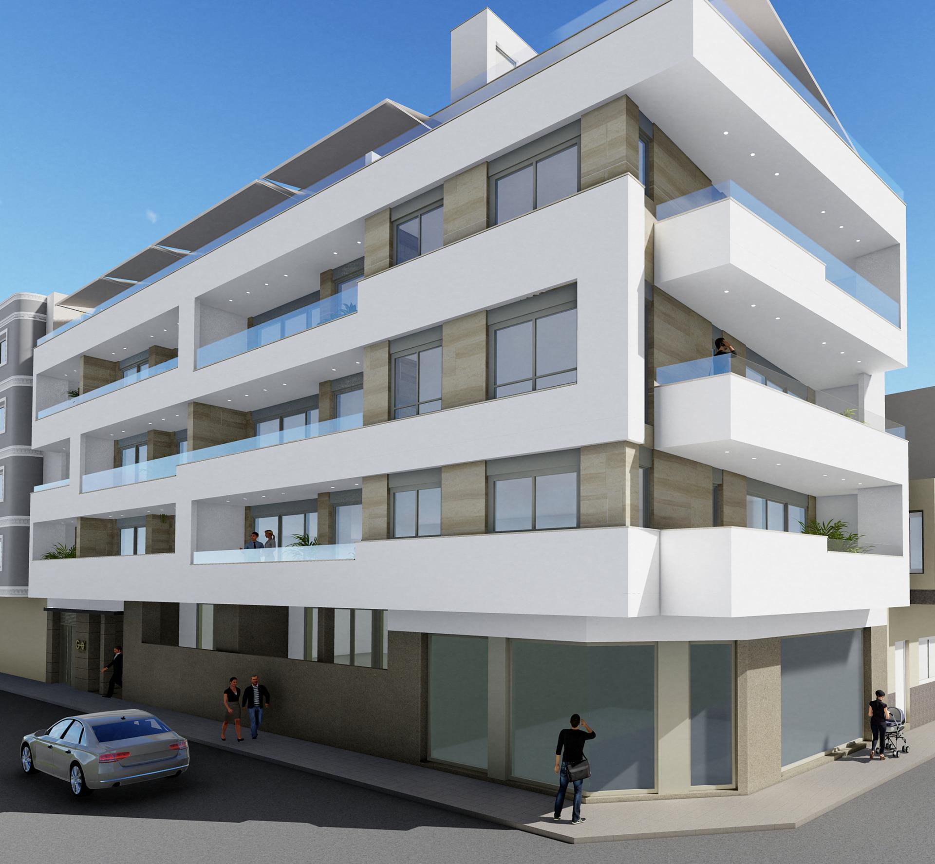 2 sypialnia Mieszkanie z balkonem W Torrevieja - Nowa konstrukcja in Medvilla Spanje
