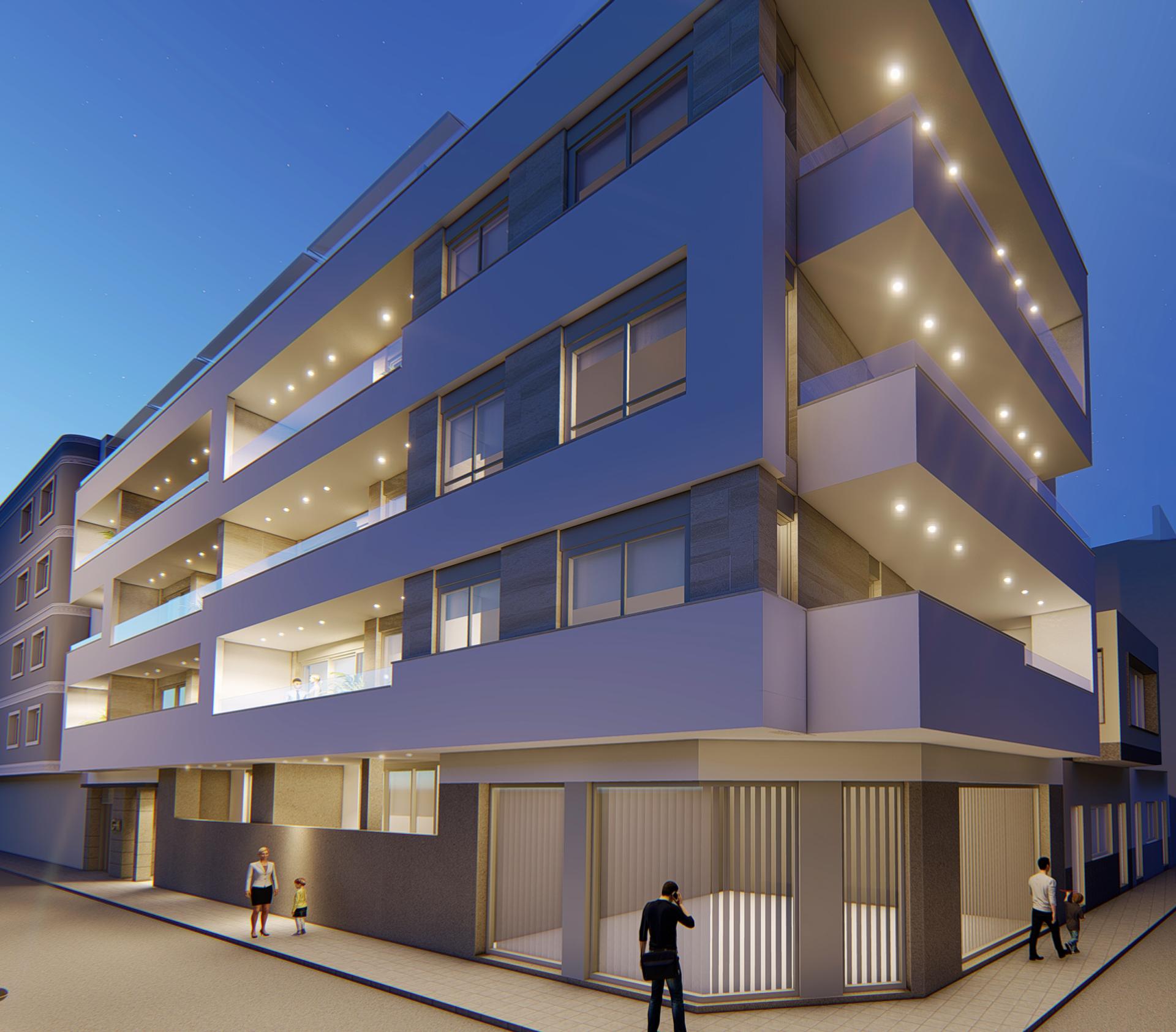 3 sypialnia Mieszkanie z balkonem W Torrevieja - Nowa konstrukcja in Medvilla Spanje