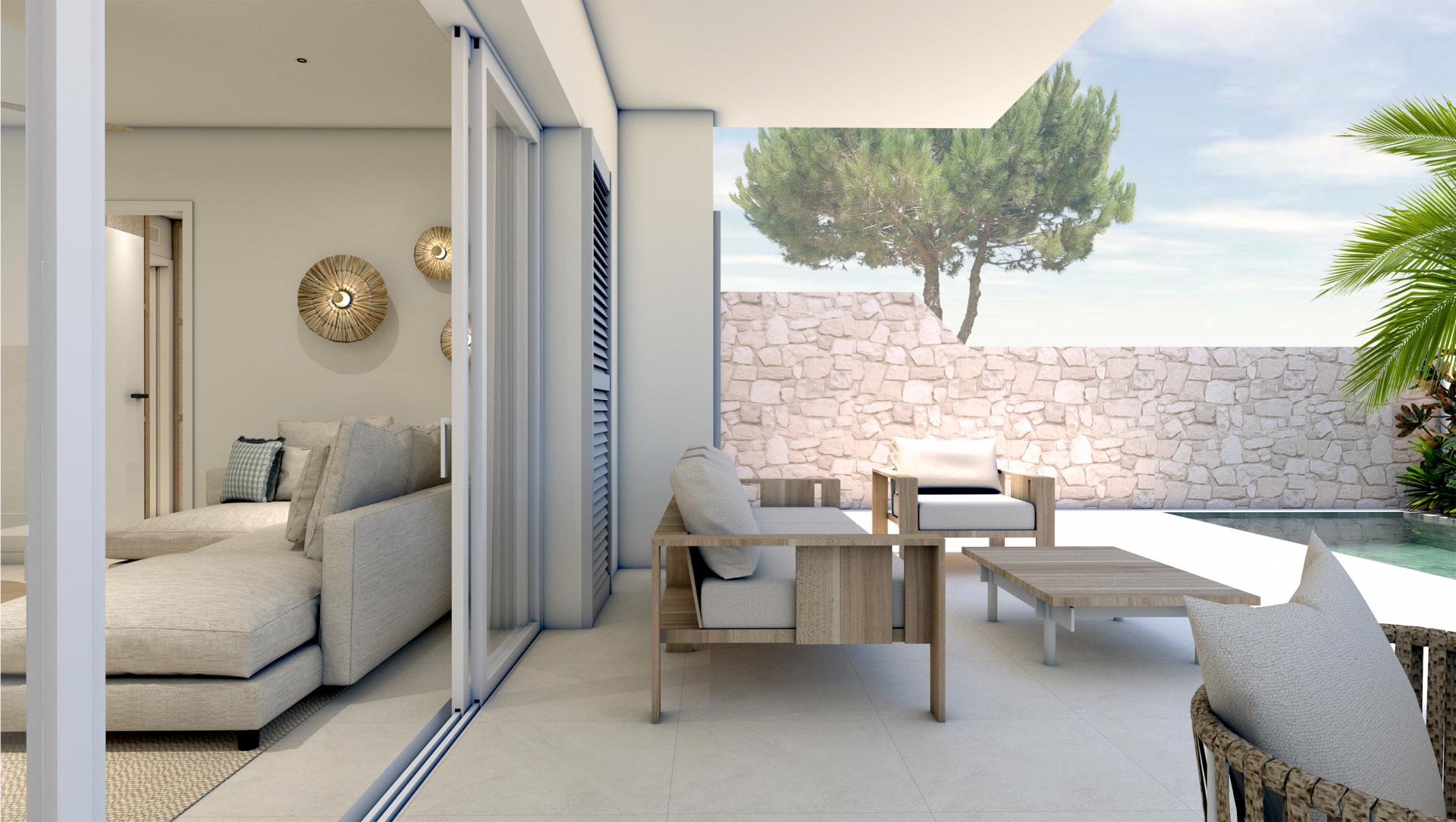 3 sypialnia Mieszkanie z tarasem na dachu W Torre de la Horadada - Nowa konstrukcja in Medvilla Spanje