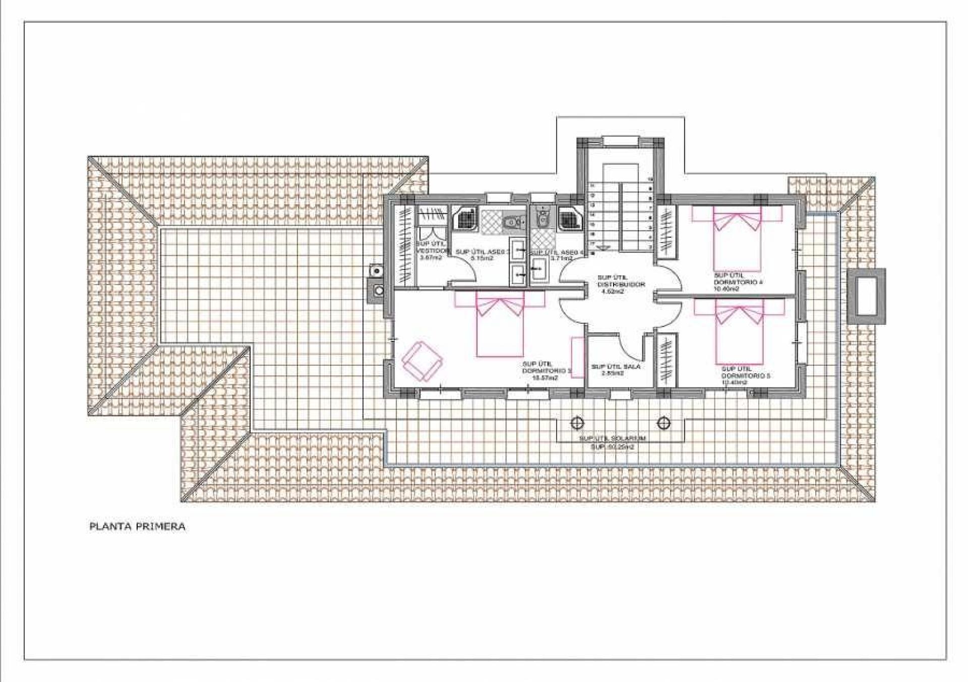 Luksusowe nowe wille z basenem Inc. grunty, licencje Alicante, Pinoso in Medvilla Spanje