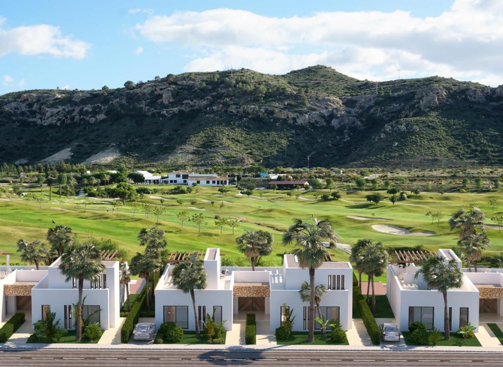 Willa w ekskluzywnym ośrodku golfowym Font Del Llop, Aspe – Costa Blanca in Medvilla Spanje