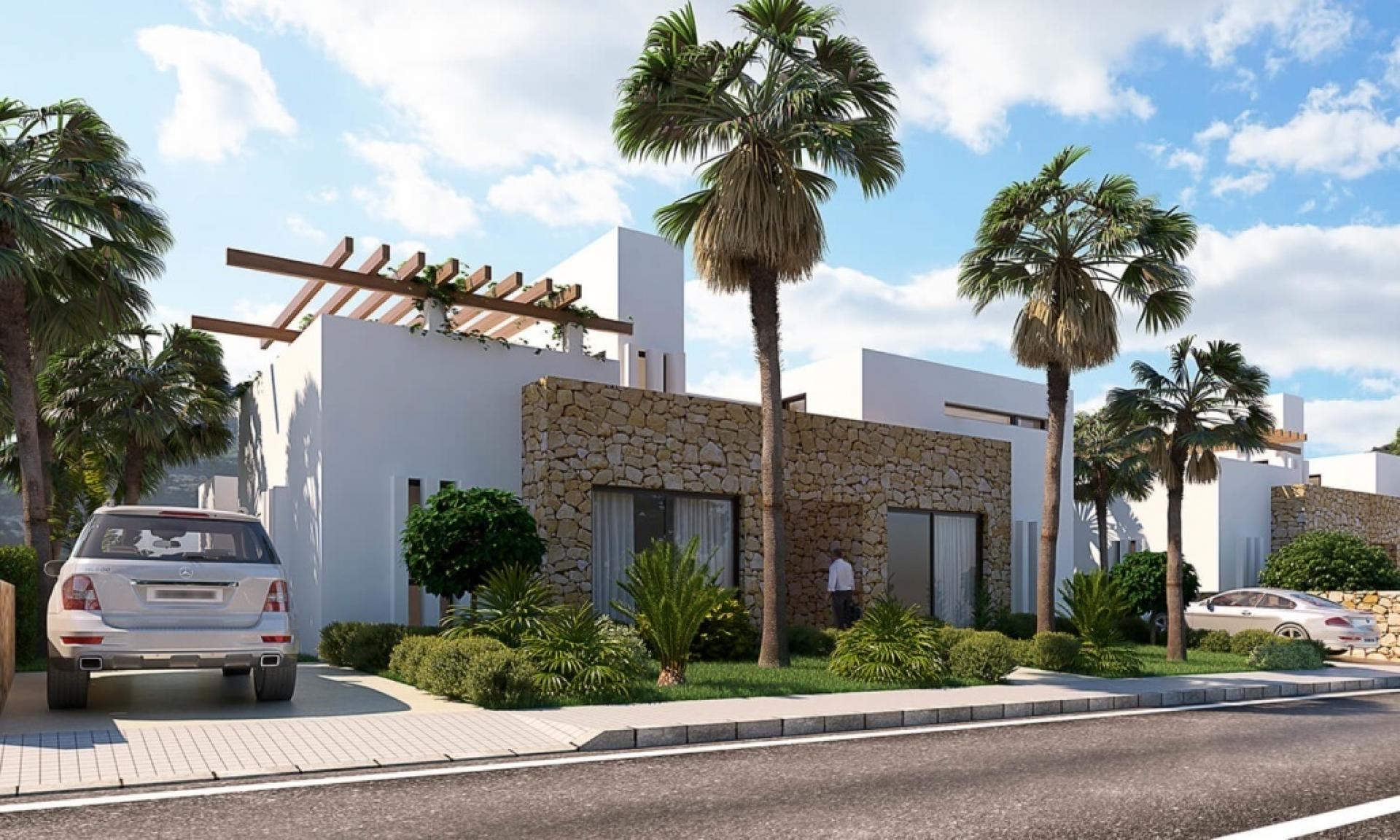 Domy szeregowe na polu golfowym Font Del Llop, Aspe - Alicante in Medvilla Spanje