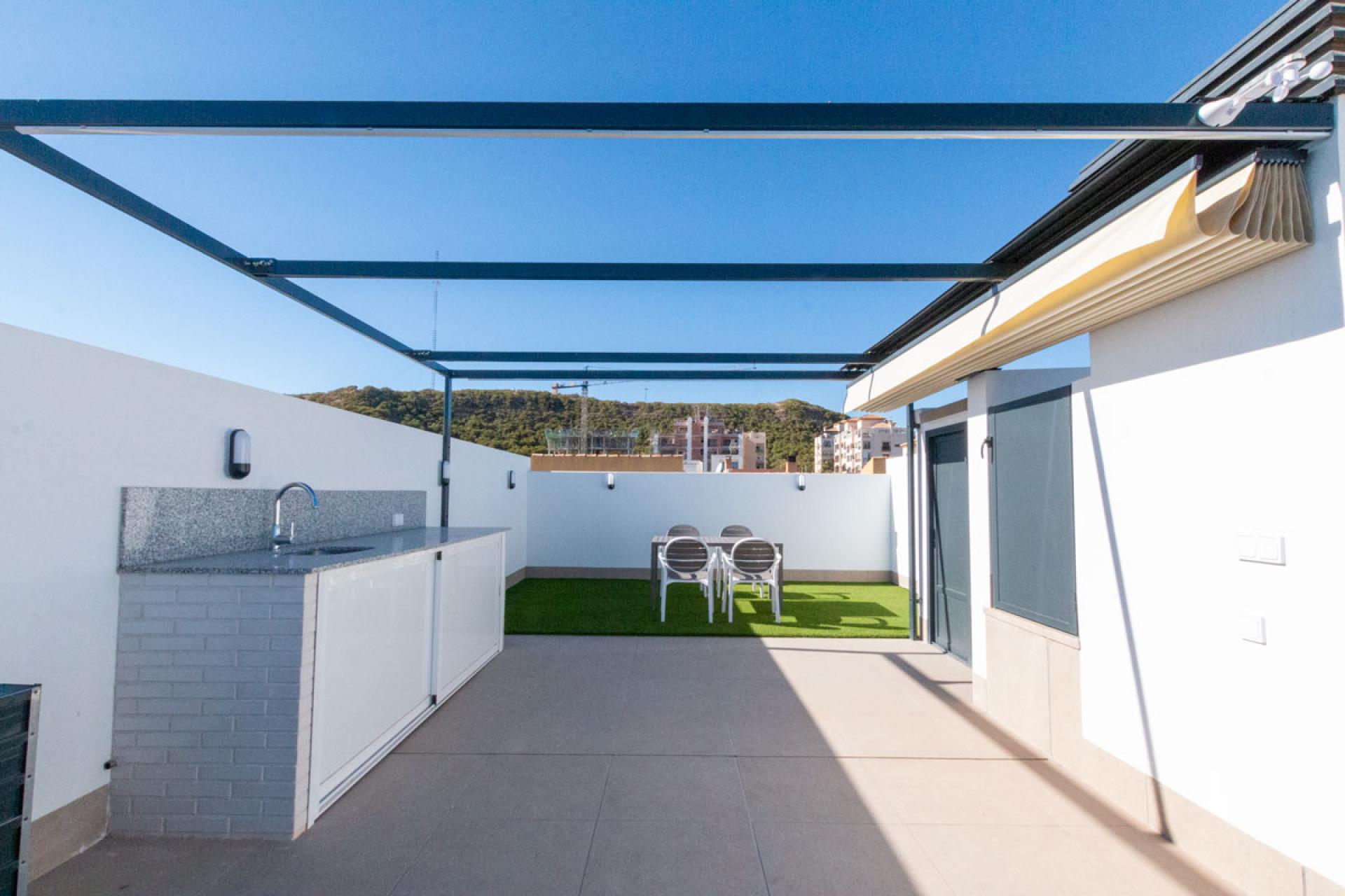 3 sypialnia Mieszkanie z tarasem na dachu W Guardamar - Nowa konstrukcja in Medvilla Spanje