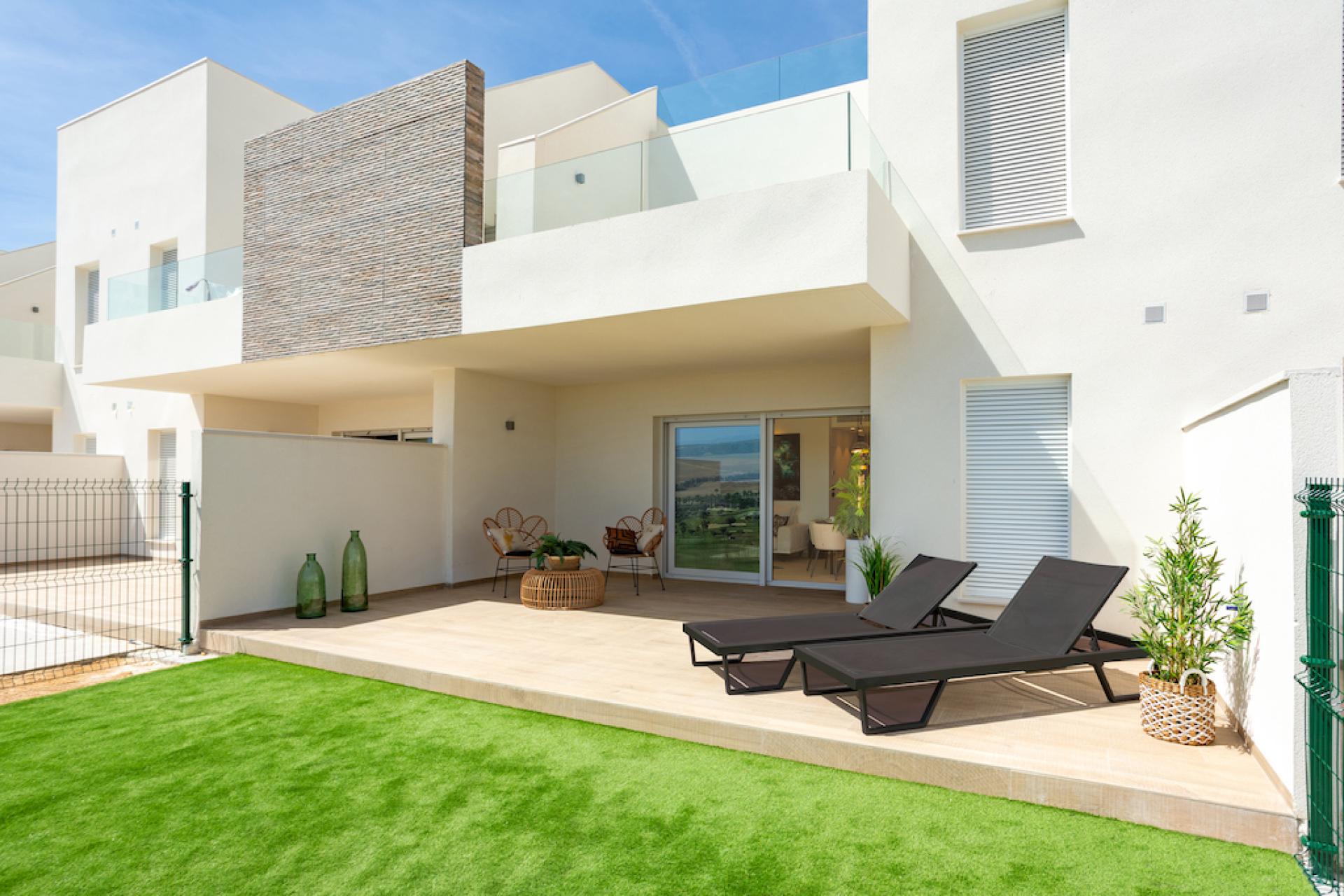 2 sypialnia Mieszkanie z tarasem na dachu W La Finca Golf - Nowa konstrukcja in Medvilla Spanje