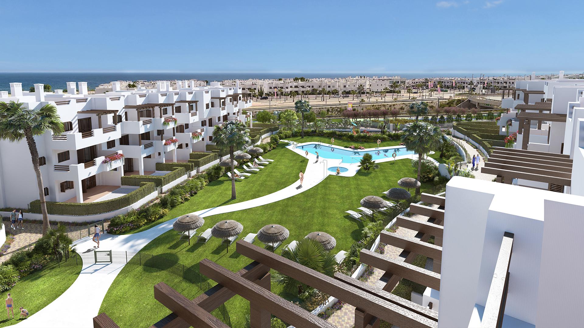 2 sypialnia Mieszkanie z tarasem na dachu W Mar de Pulpi - Nowa konstrukcja in Medvilla Spanje