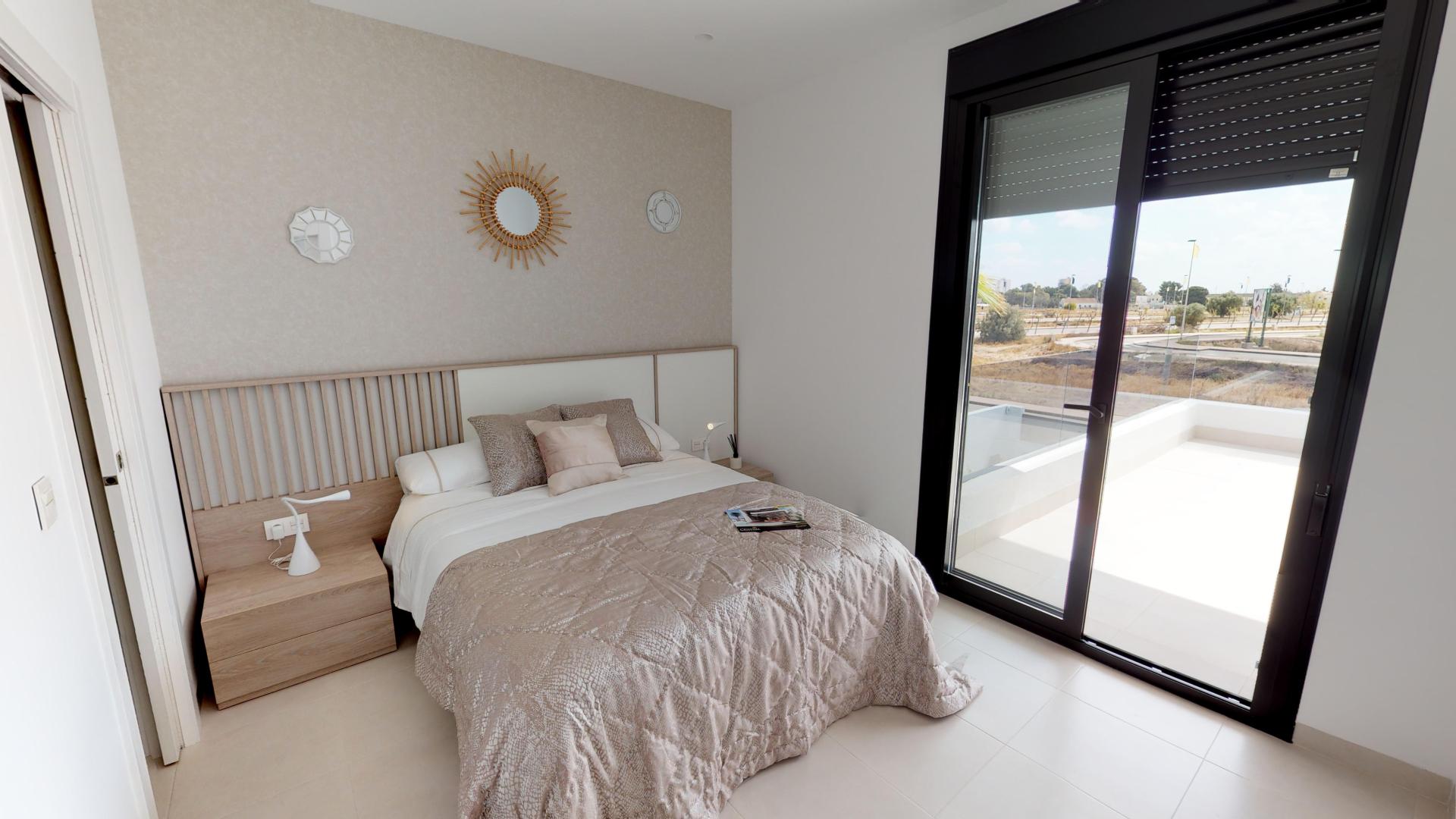 3 sypialnia Segment w zabudowie bliźniaczej W San Javier - Nowa konstrukcja in Medvilla Spanje