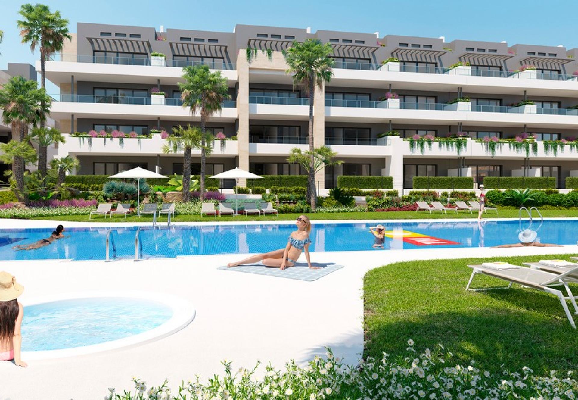 2 sypialnia Mieszkanie z balkonem W Playa Flamenca - Orihuela Costa - Nowa konstrukcja in Medvilla Spanje