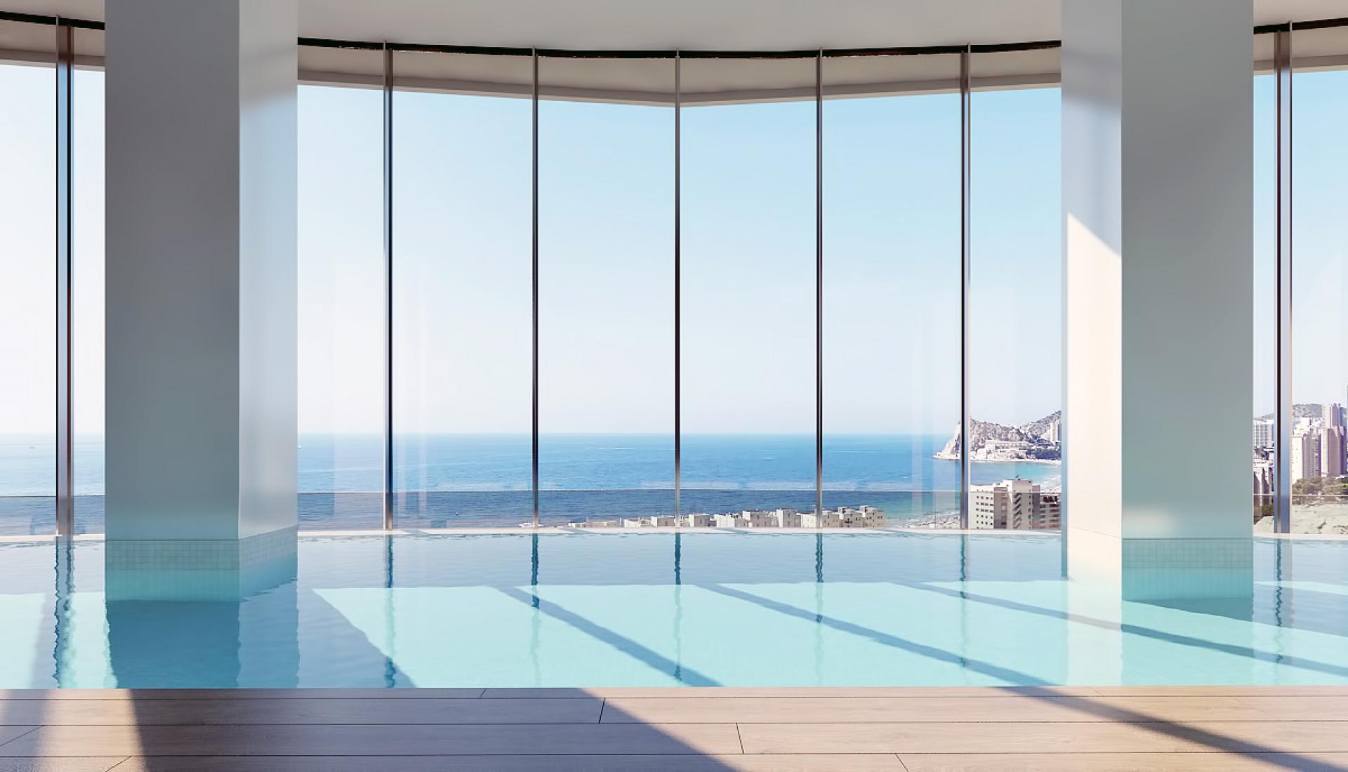 Benidorm - Apartamenty z pięknym widokiem na morze in Medvilla Spanje