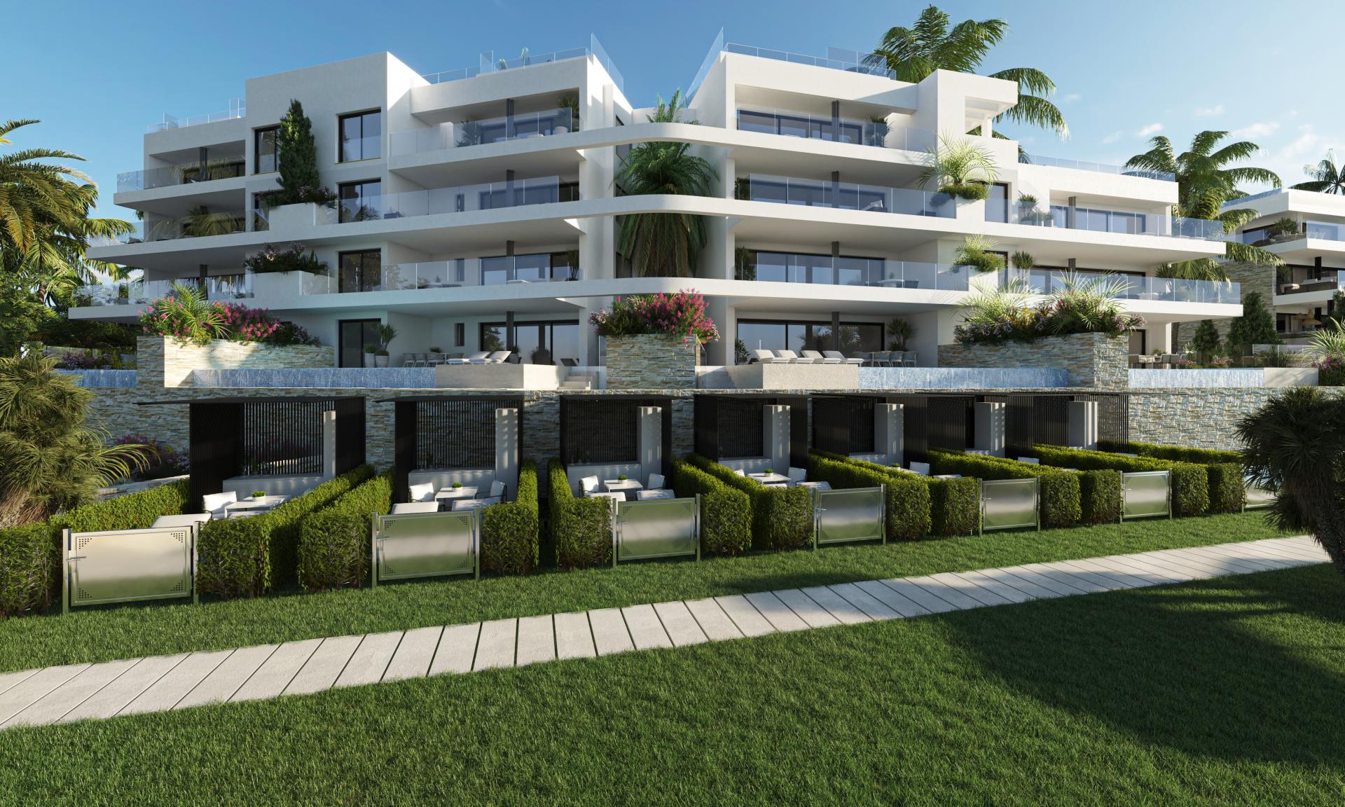 Stylowe apartamenty typu penthouse z prywatnym basenem na polu golfowym Las Colinas in Medvilla Spanje