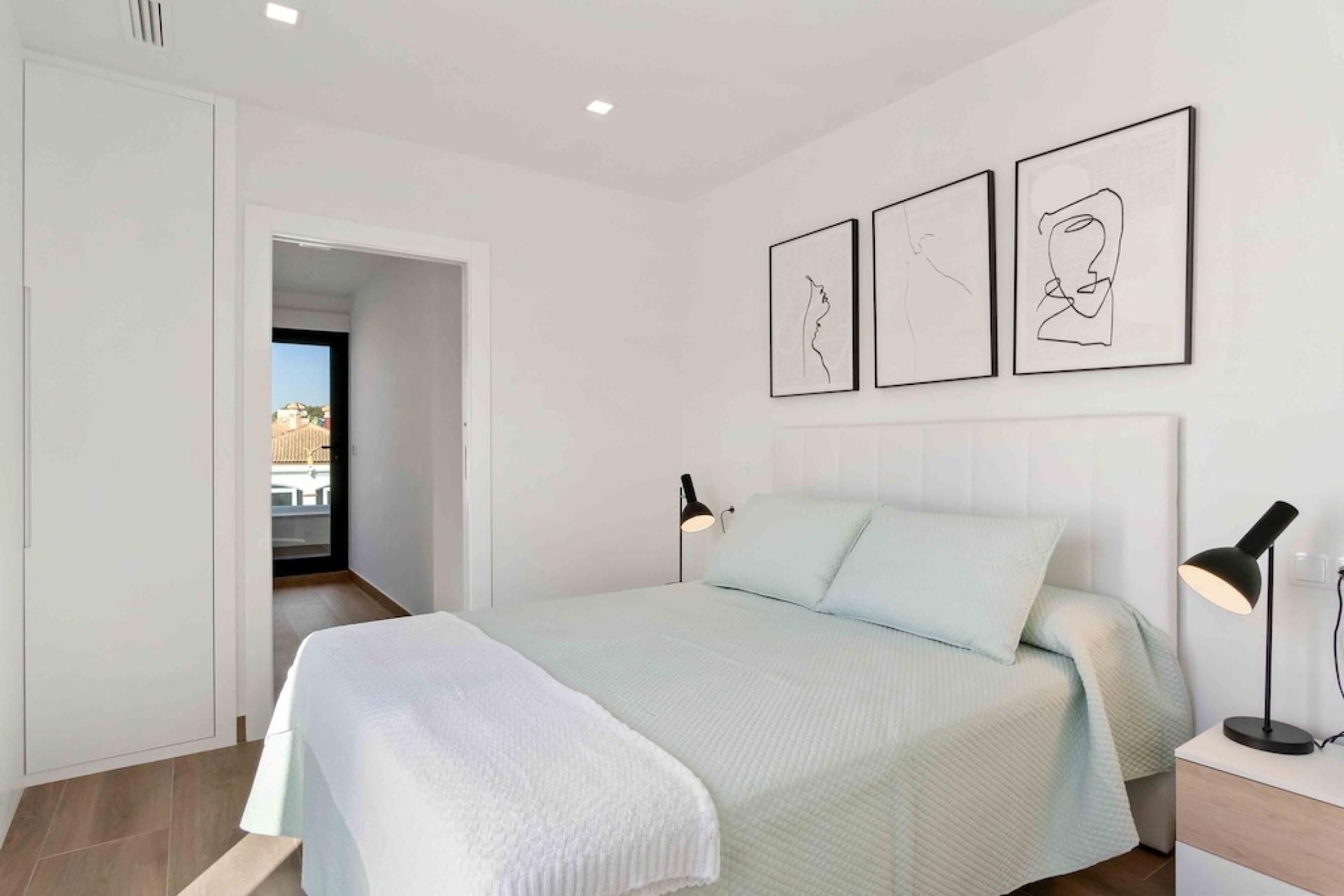 3 sypialnia Segment w zabudowie bliźniaczej W Los Montesinos - Nowa konstrukcja in Medvilla Spanje