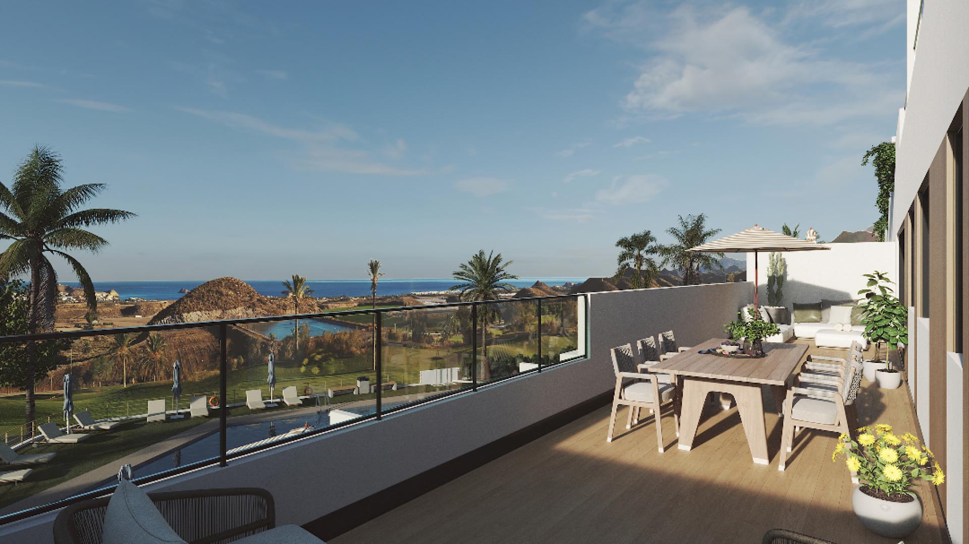 1 sypialnia Mieszkanie z balkonem W San Juan de los Terreros - Nowa konstrukcja in Medvilla Spanje