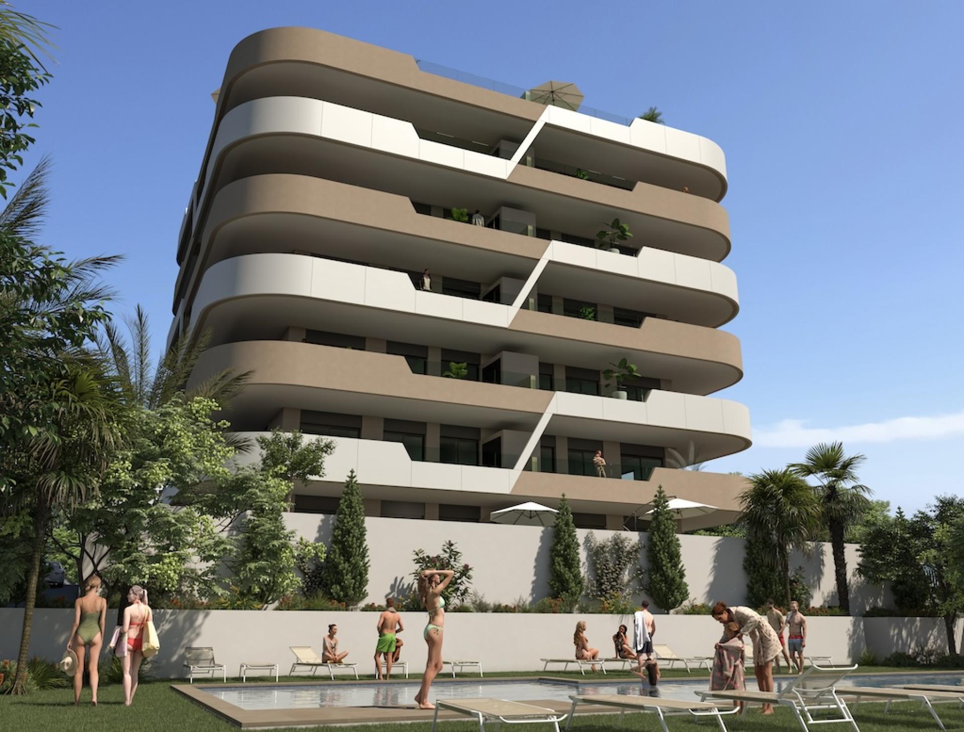 2 sypialnia Mieszkanie z ogrodem W Los Arenales del Sol - Nowa konstrukcja in Medvilla Spanje