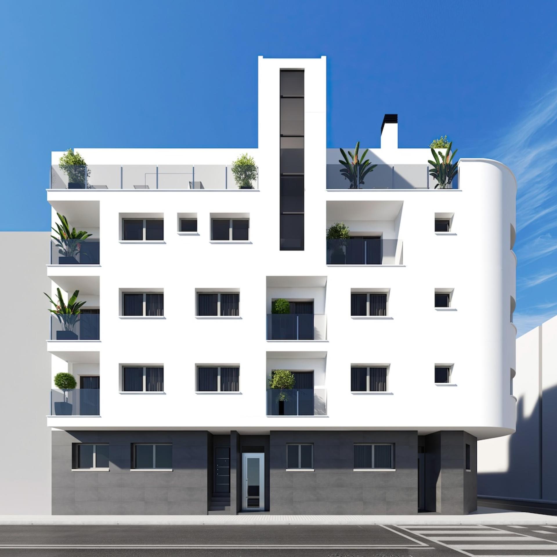 1 sypialnia Mieszkanie z tarasem na dachu W Torrevieja - Nowa konstrukcja in Medvilla Spanje