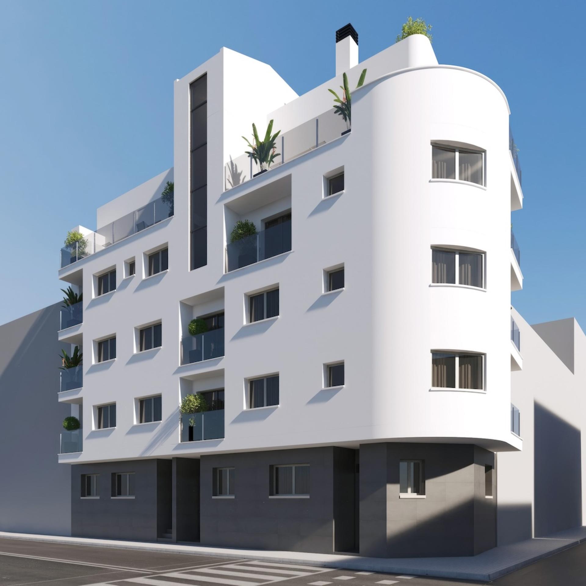1 sypialnia Mieszkanie z tarasem na dachu W Torrevieja - Nowa konstrukcja in Medvilla Spanje