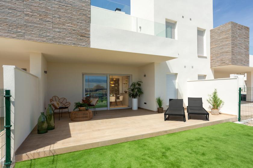 2 sypialnia Mieszkanie z ogrodem W La Finca Golf in Medvilla Spanje
