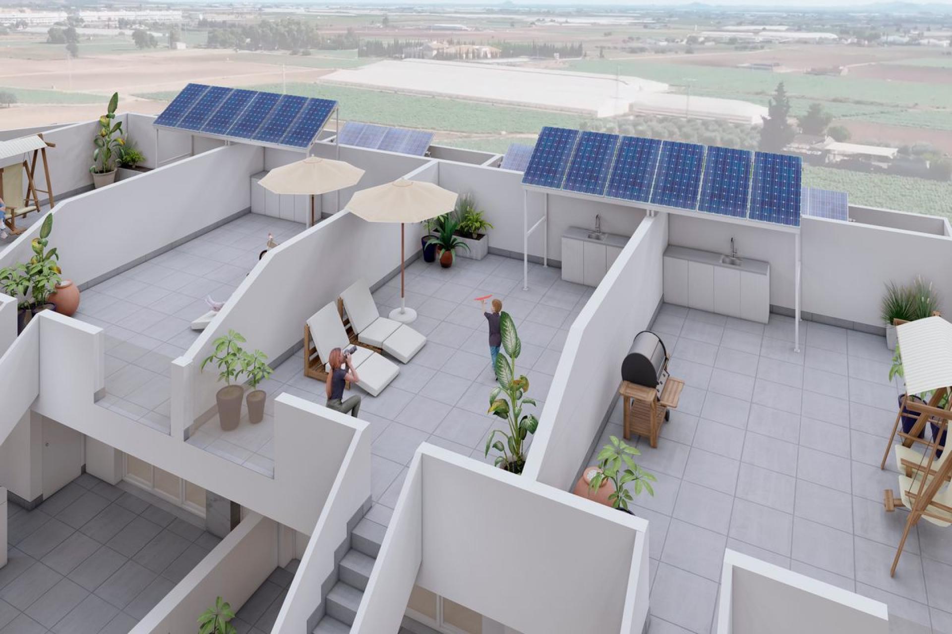 2 sypialnia Mieszkanie z tarasem na dachu W Roldán - Nowa konstrukcja in Medvilla Spanje