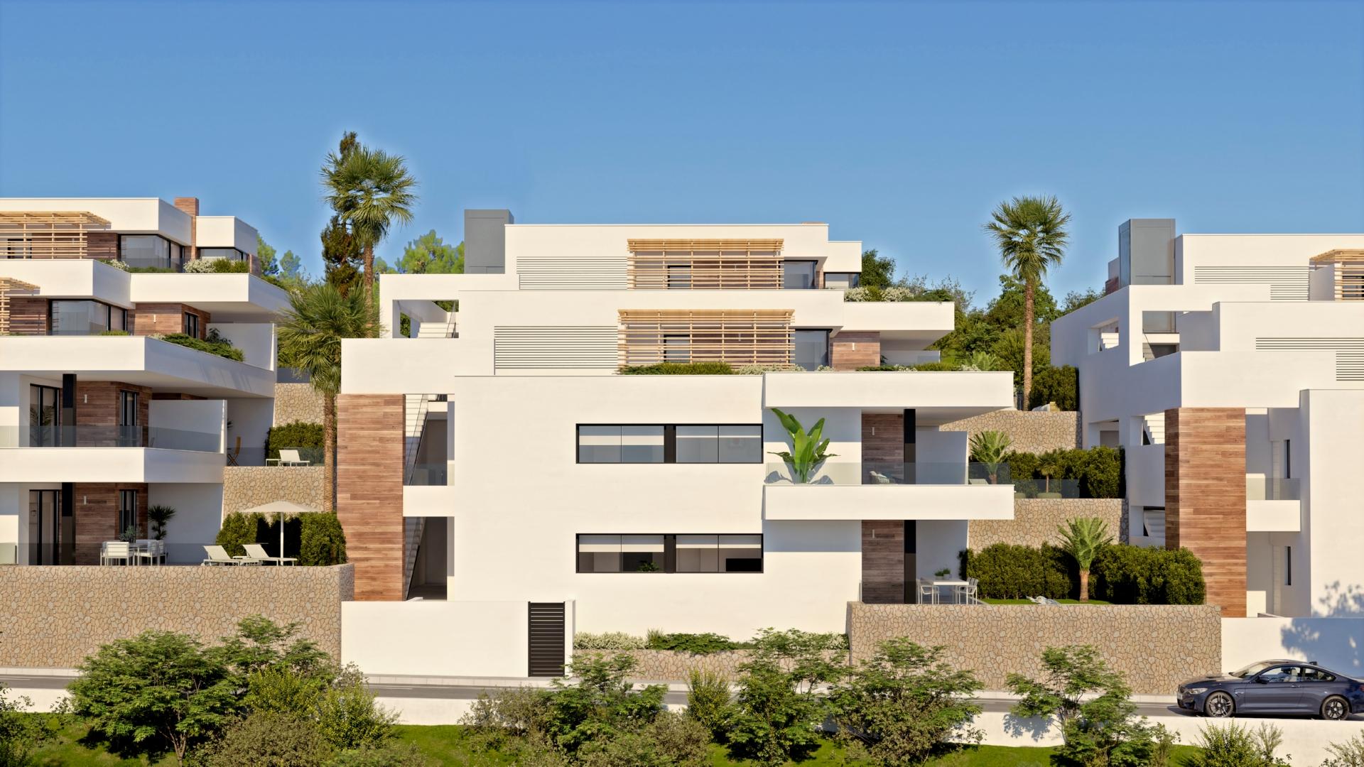 3 sypialnia Mieszkanie z balkonem W Benitachell - Cumbre del Sol - Nowa konstrukcja in Medvilla Spanje