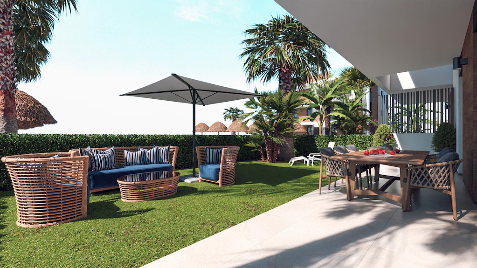 2 sypialnia Mieszkanie z ogrodem W Los Alcazares - Nowa konstrukcja in Medvilla Spanje