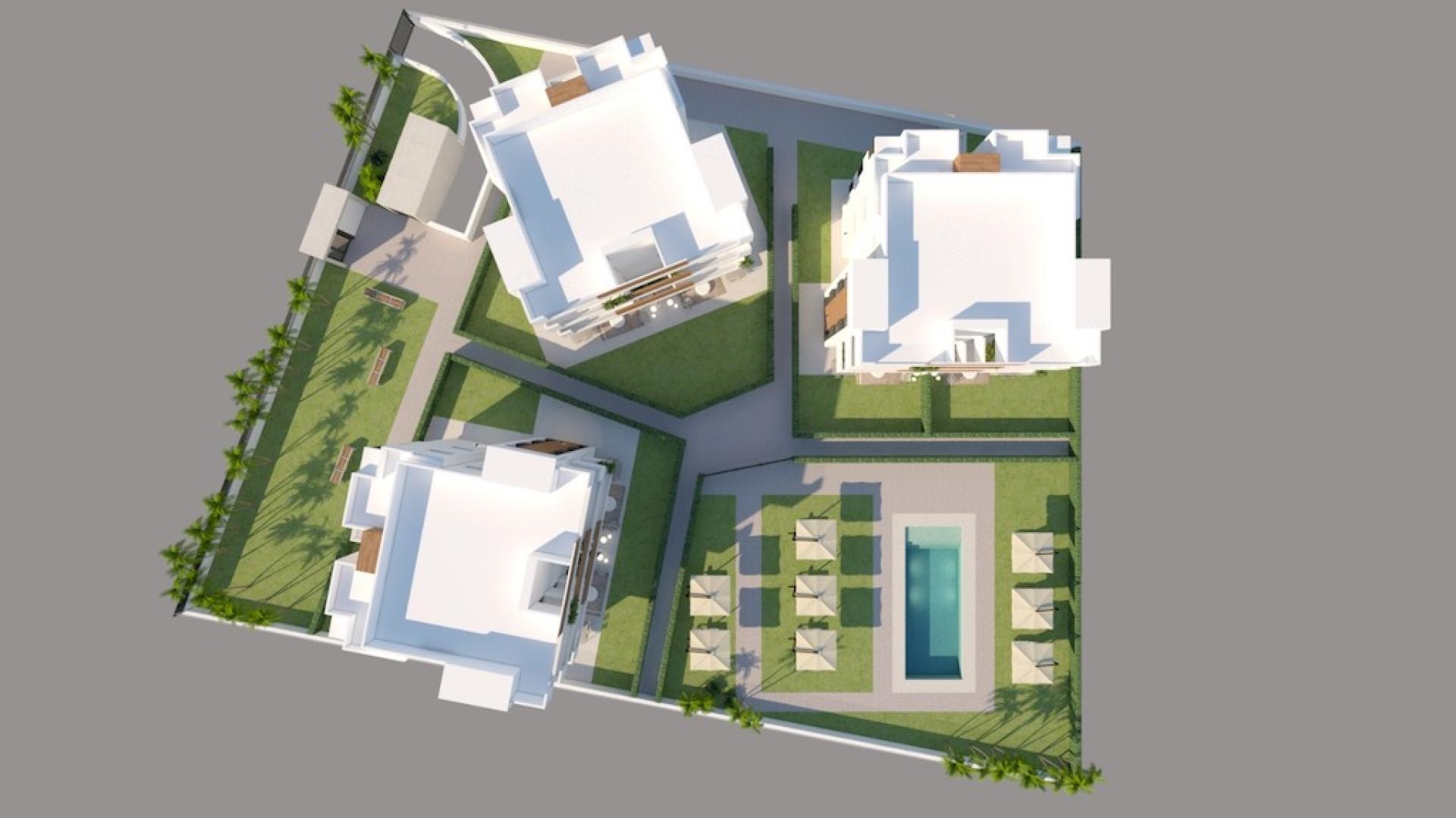 2 sypialnia Mieszkanie z balkonem W Los Alcazares - Nowa konstrukcja in Medvilla Spanje