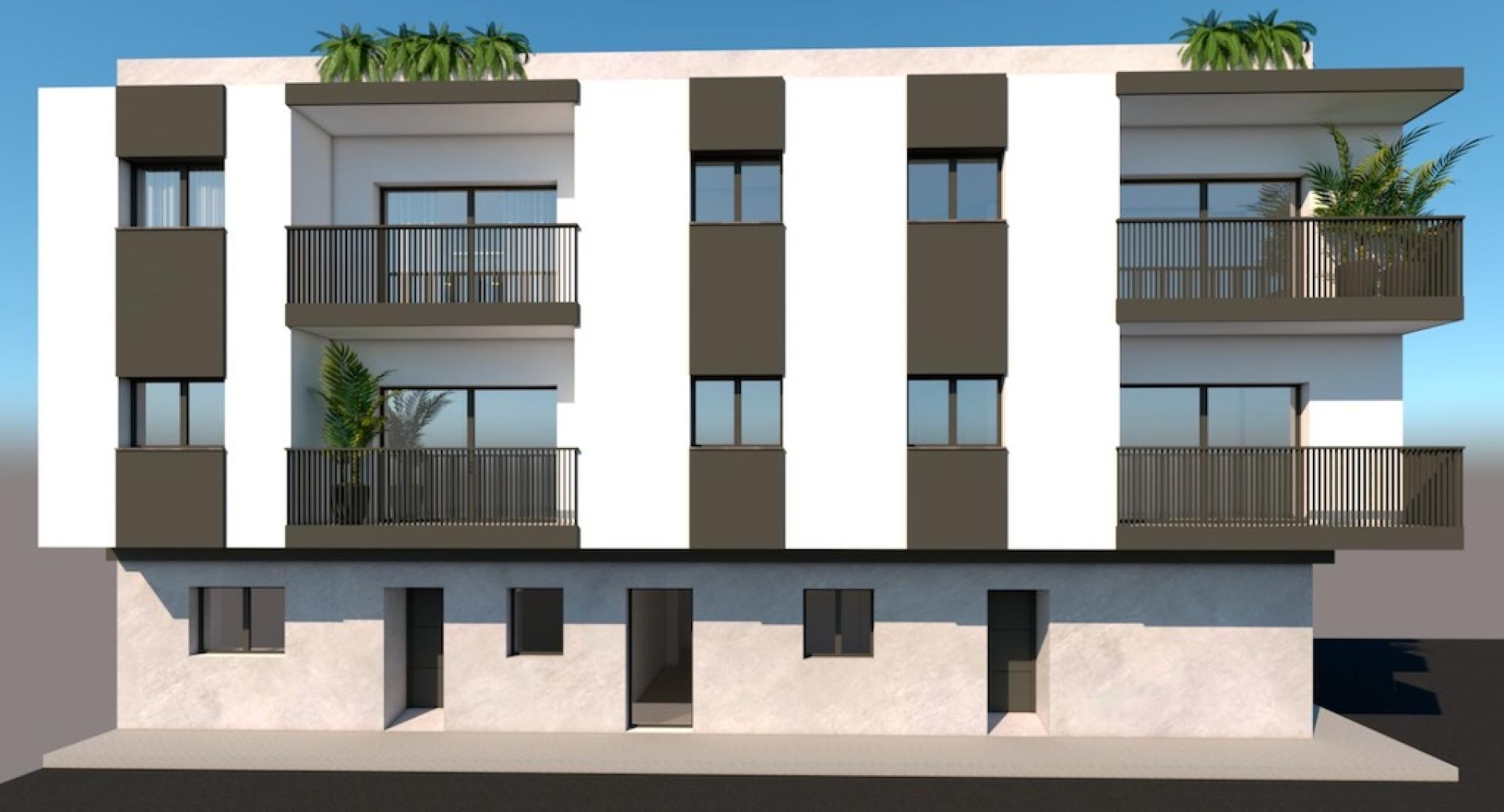 3 sypialnia Mieszkanie z balkonem W Santiago de la Ribera - Nowa konstrukcja in Medvilla Spanje
