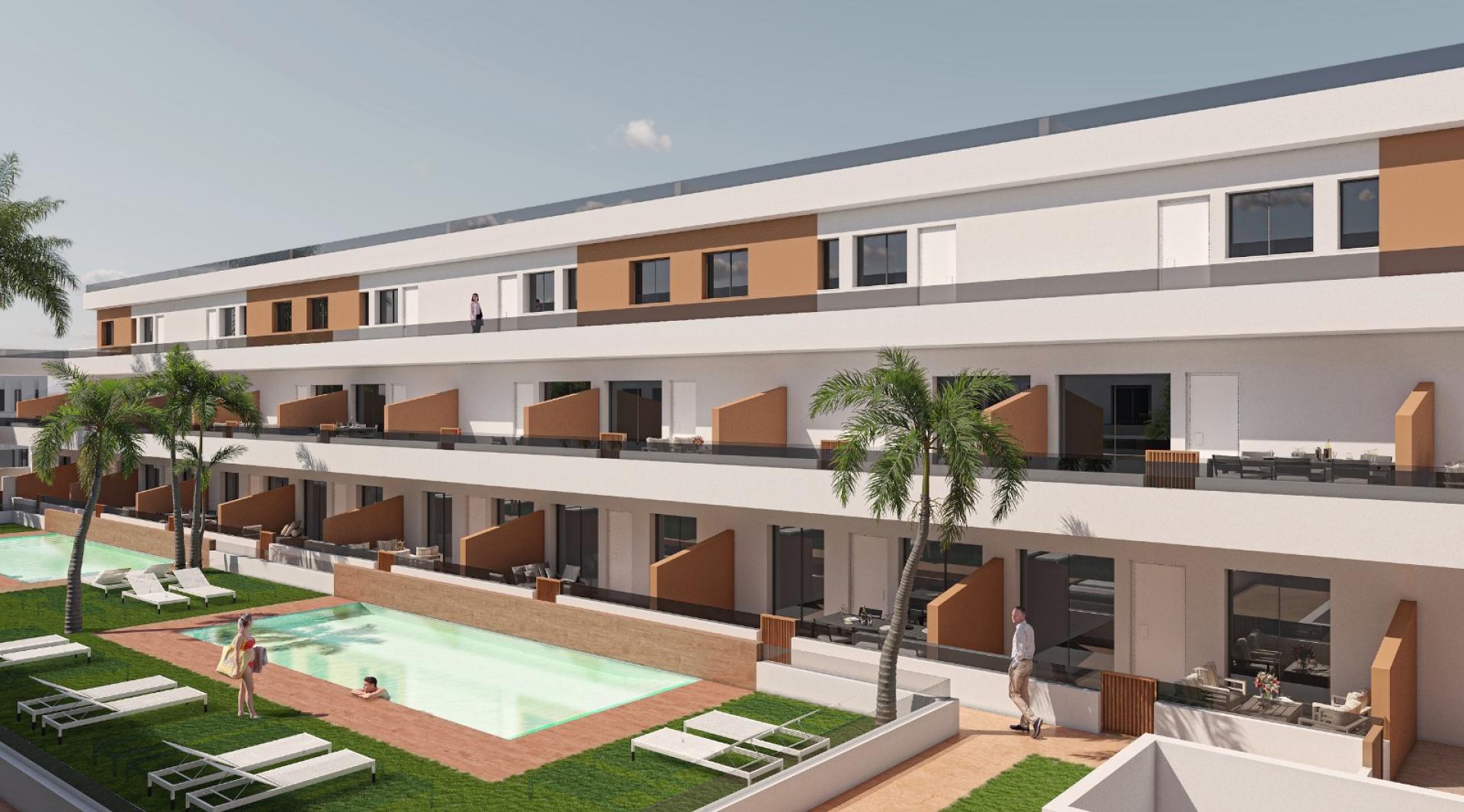 2 sypialnia Mieszkanie z balkonem W Pilar de la Horadada - Nowa konstrukcja in Medvilla Spanje