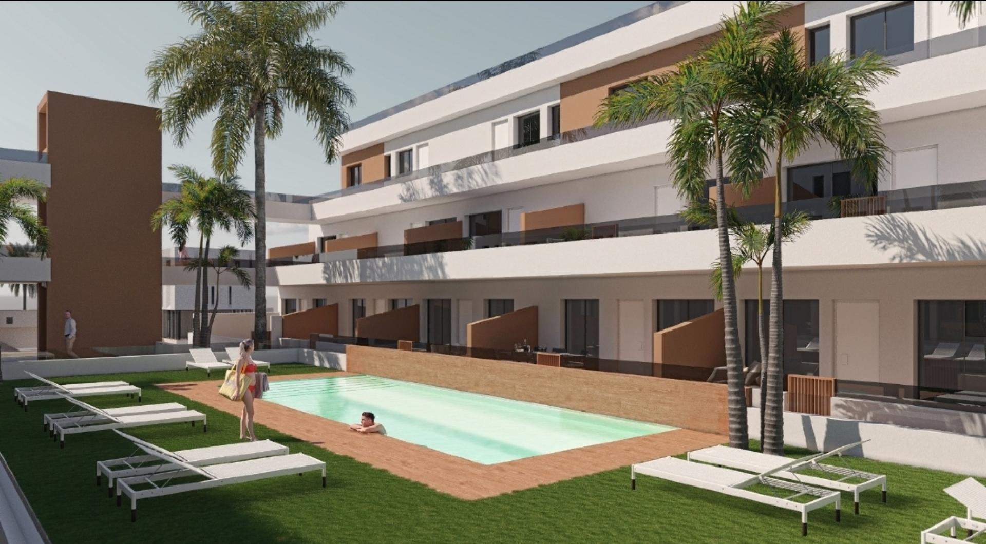 3 sypialnia Mieszkanie z balkonem W Pilar de la Horadada - Nowa konstrukcja in Medvilla Spanje