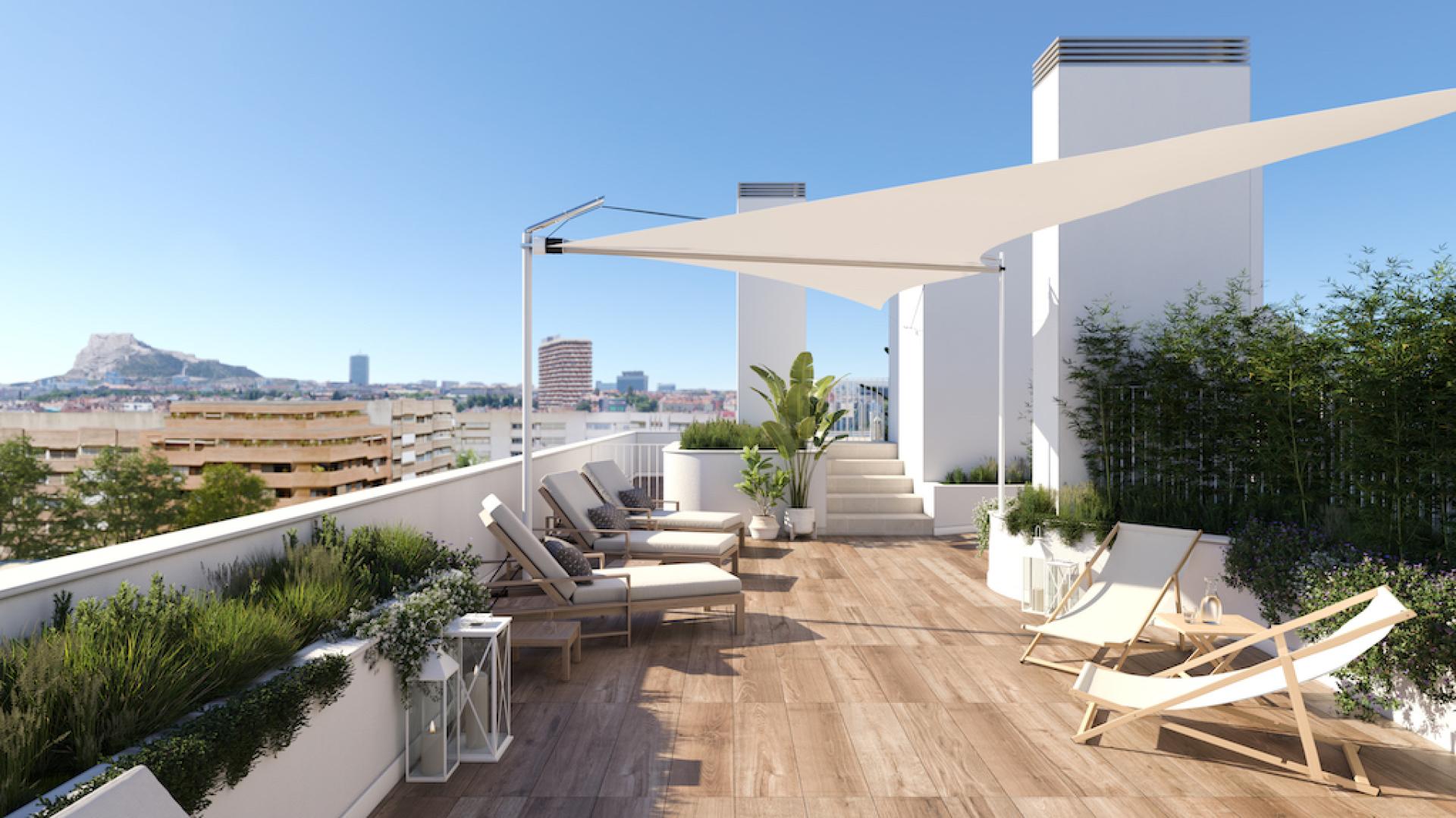 3 sypialnia Mieszkanie z balkonem W Alicante - Nowa konstrukcja in Medvilla Spanje