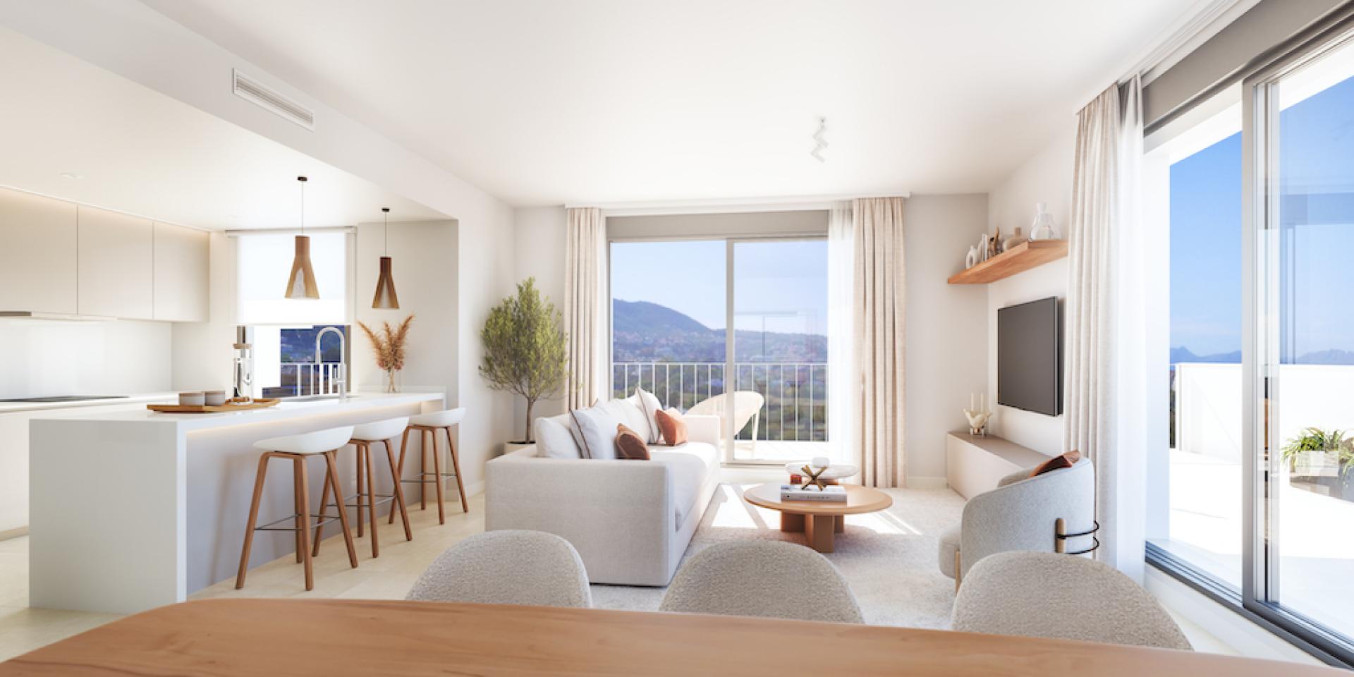 3 sypialnia Mieszkanie z balkonem W Denia - Nowa konstrukcja in Medvilla Spanje