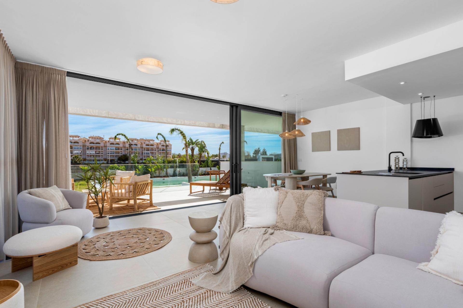 3 sypialnia Mieszkanie z balkonem W Mar de Cristal - Nowa konstrukcja in Medvilla Spanje