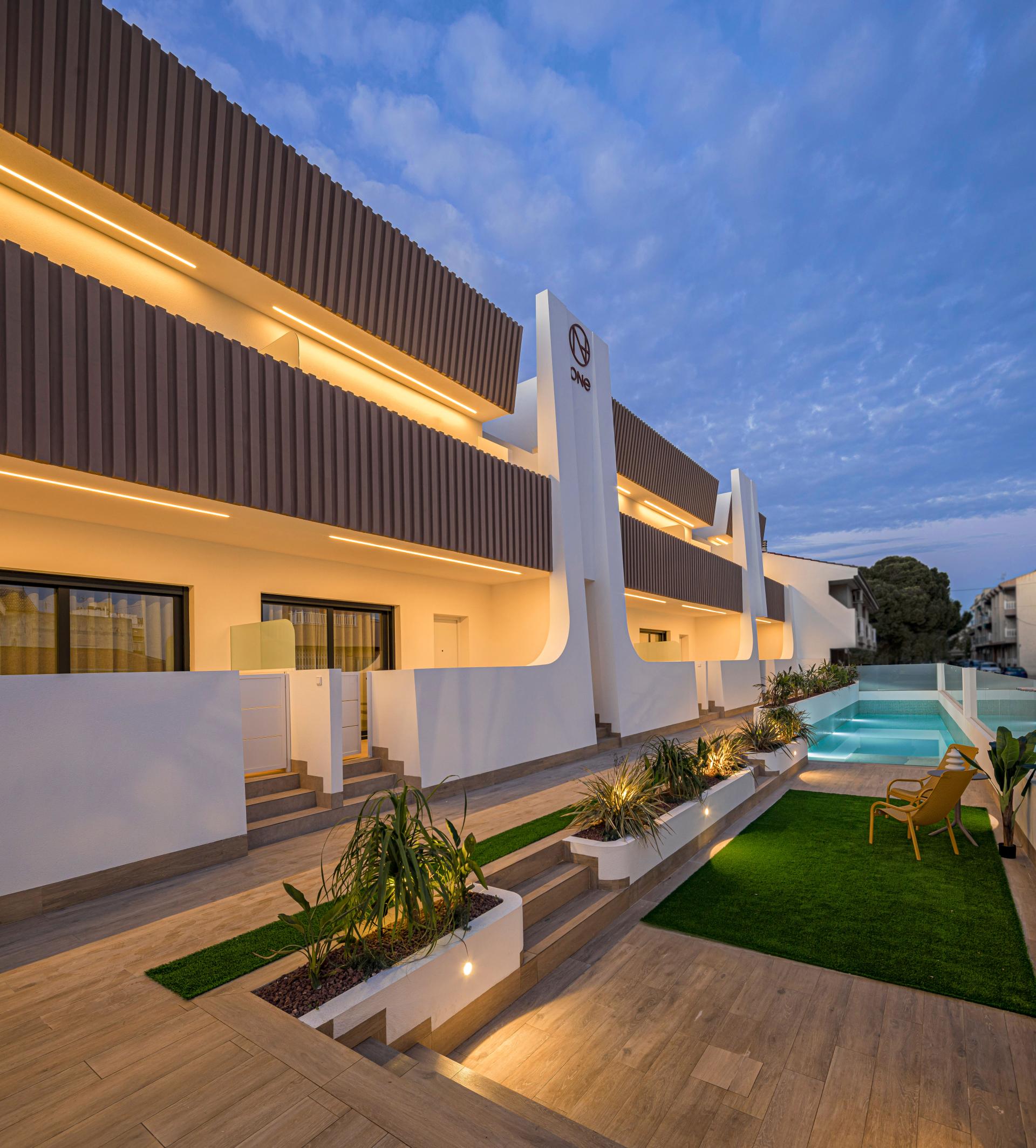 2 sypialnia Mieszkanie z tarasem na dachu W San Pedro Del Pinatar - Nowa konstrukcja in Medvilla Spanje
