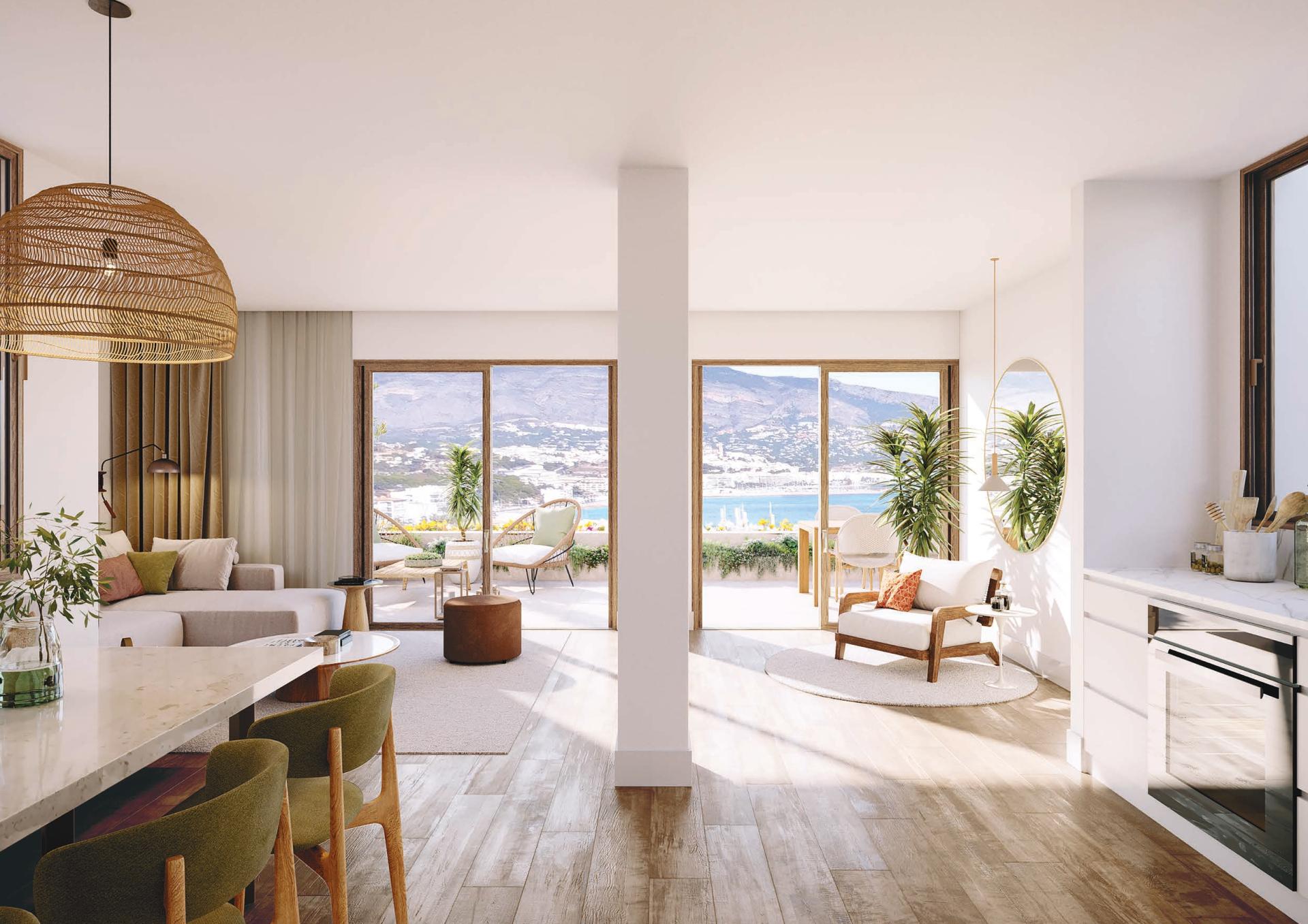 3 sypialnia Mieszkanie z balkonem W Albir - Nowa konstrukcja in Medvilla Spanje